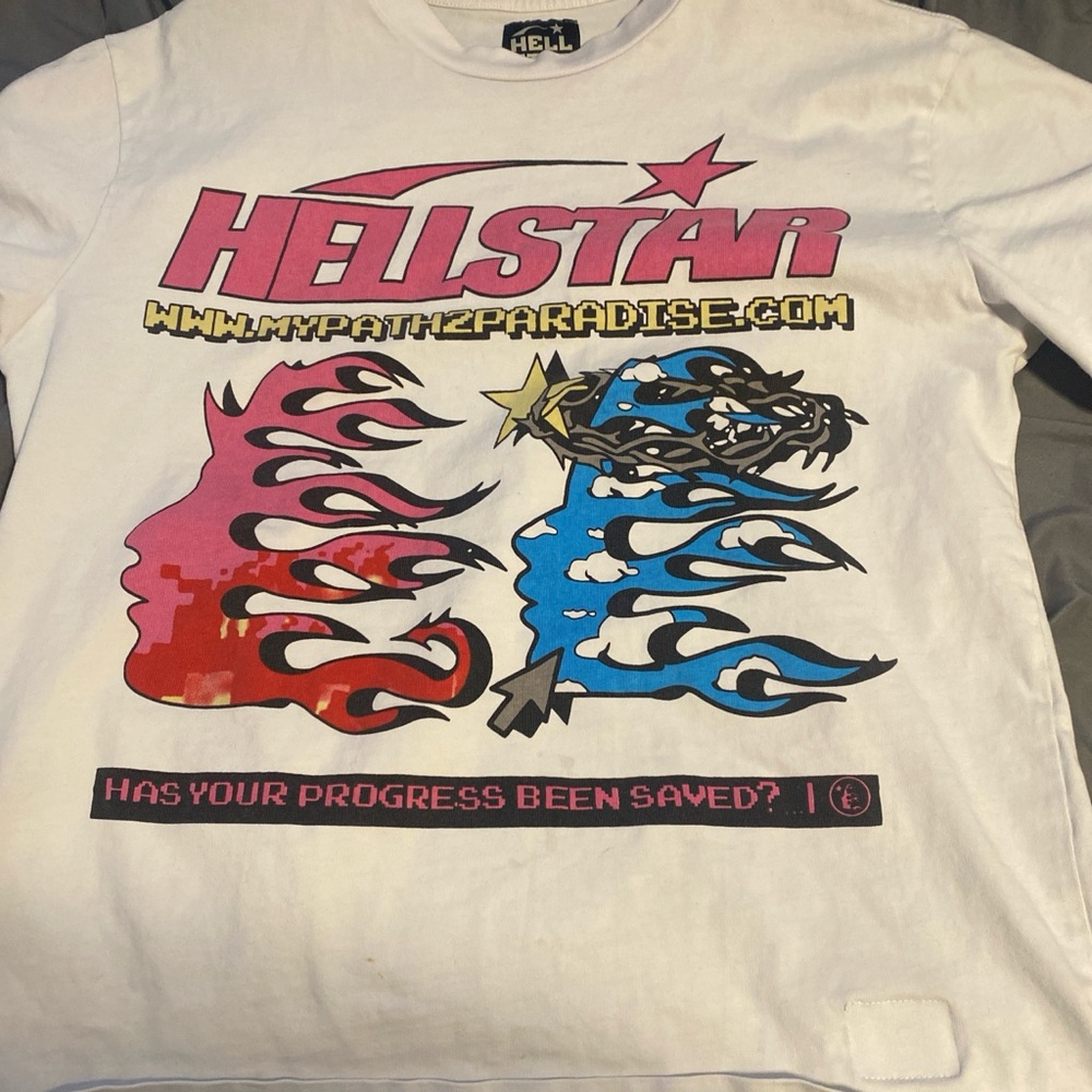 Hellstar Graphic White T-Shirt